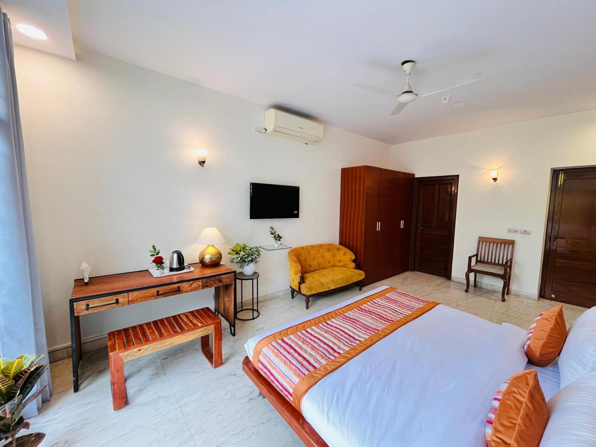 Grove Residency Hauz Khas New Delhi Couple Friendly Hotel Exterior photo